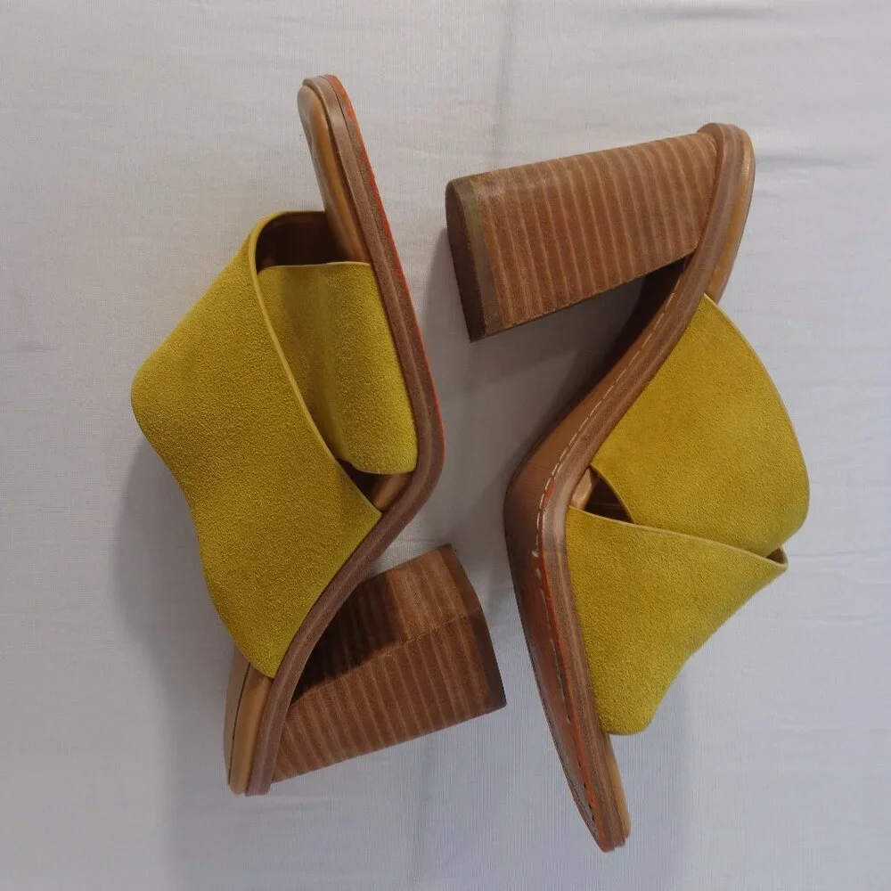 Marc Fisher Sun Yellow Leather 4